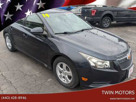 2014 Chevrolet Cruze for sale at TWIN MOTORS in Madison OH