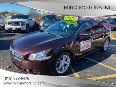 2014 Nissan Maxima for sale at Miro Motors INC in Woodstock IL