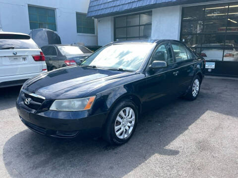 2008 Hyundai Sonata for sale at Goodfellas auto sales LLC in Clifton NJ