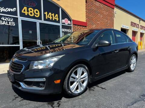 2015 Chevrolet Cruze for sale at Professional Auto Sales & Service in Fort Wayne IN