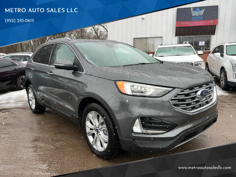 2022 Ford Edge for sale at METRO AUTO SALES LLC in Lino Lakes MN