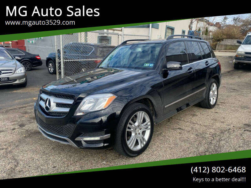 2013 Mercedes-Benz GLK for sale at MG Auto Sales in Pittsburgh PA