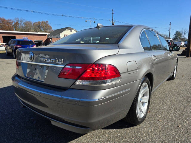 2007 BMW 7 Series for sale at Thompson Car and Truck in Baptistown, NJ