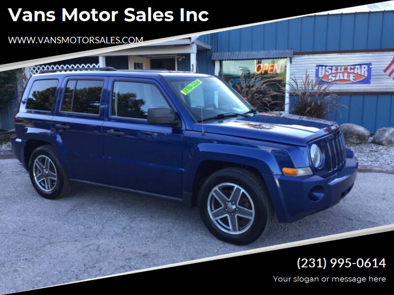 2009 Jeep Patriot for sale at Vans Motor Sales Inc in Traverse City MI