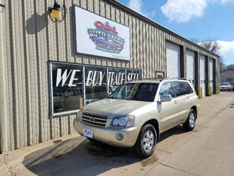 2003 Toyota Highlander for sale at C&L Auto Sales in Vermillion SD