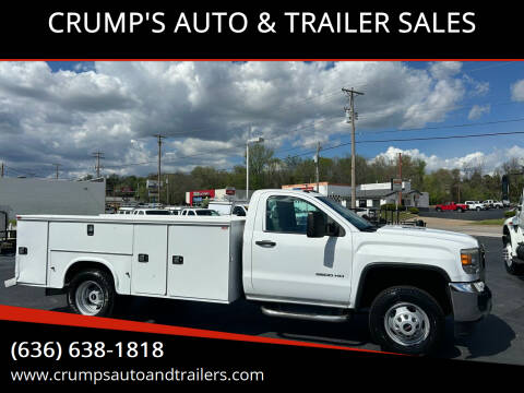 2015 GMC Sierra 3500HD for sale at CRUMP'S AUTO & TRAILER SALES in Crystal City MO