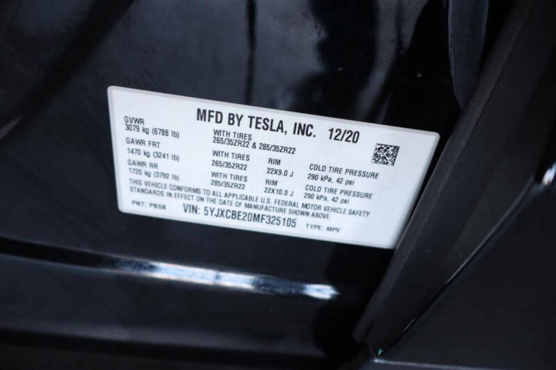 2021 Tesla Model X Long Range Plus