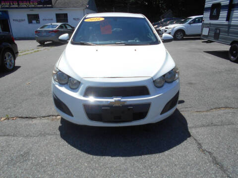 2016 Chevrolet Sonic for sale at Continental Auto Inc in Seekonk MA