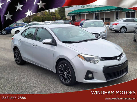 2015 Toyota Corolla for sale at Windham Motors in Florence SC