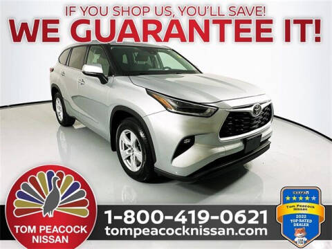 2021 Toyota Highlander for sale at Tom Peacock Nissan (i45used.com) in Houston TX
