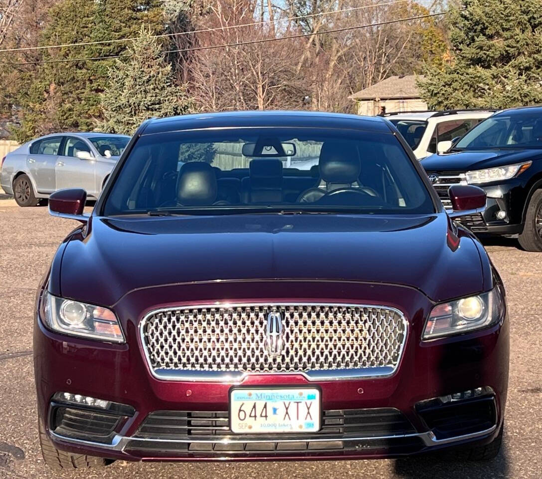 2017 Lincoln Continental for sale at Summit Auto in Blaine, MN