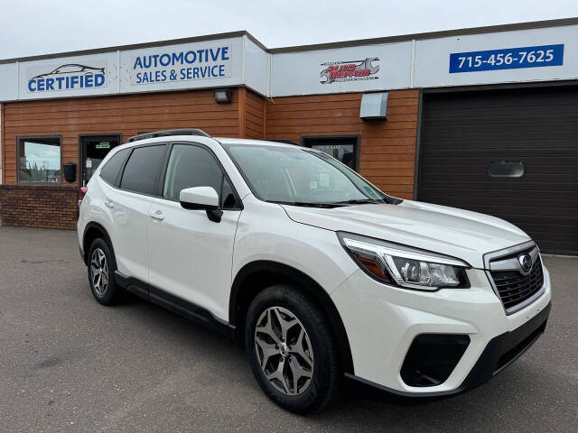 2020 Subaru Forester for sale at CERTIFIED AUTOMOTIVE SALES AND SERVICE in Ladysmith, WI