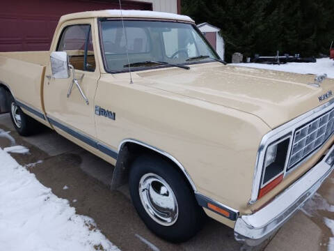 1985 Dodge D100 Pickup for sale at Classic Car Deals in Cadillac MI