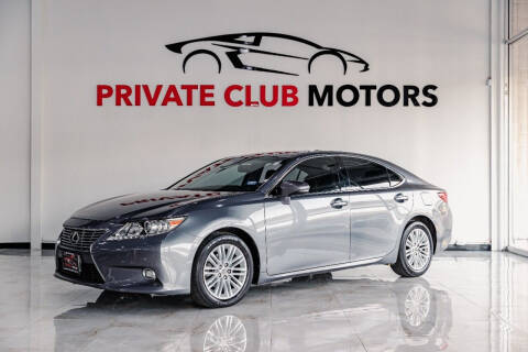 Lexus Es 350 For Sale In Houston Tx Private Club Motors