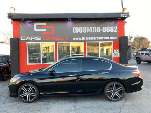 2017 Honda Accord for sale at Cars Direct in Ontario CA