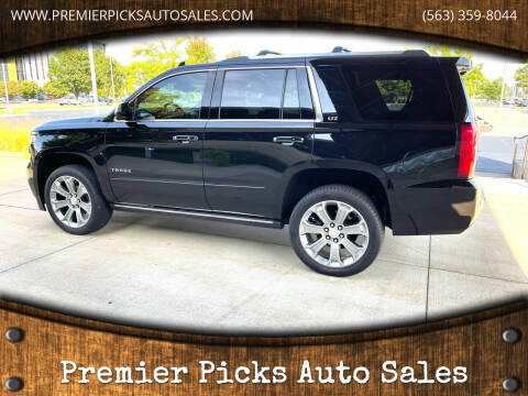 2016 Chevrolet Tahoe for sale at Premier Picks Auto Sales in Bettendorf IA