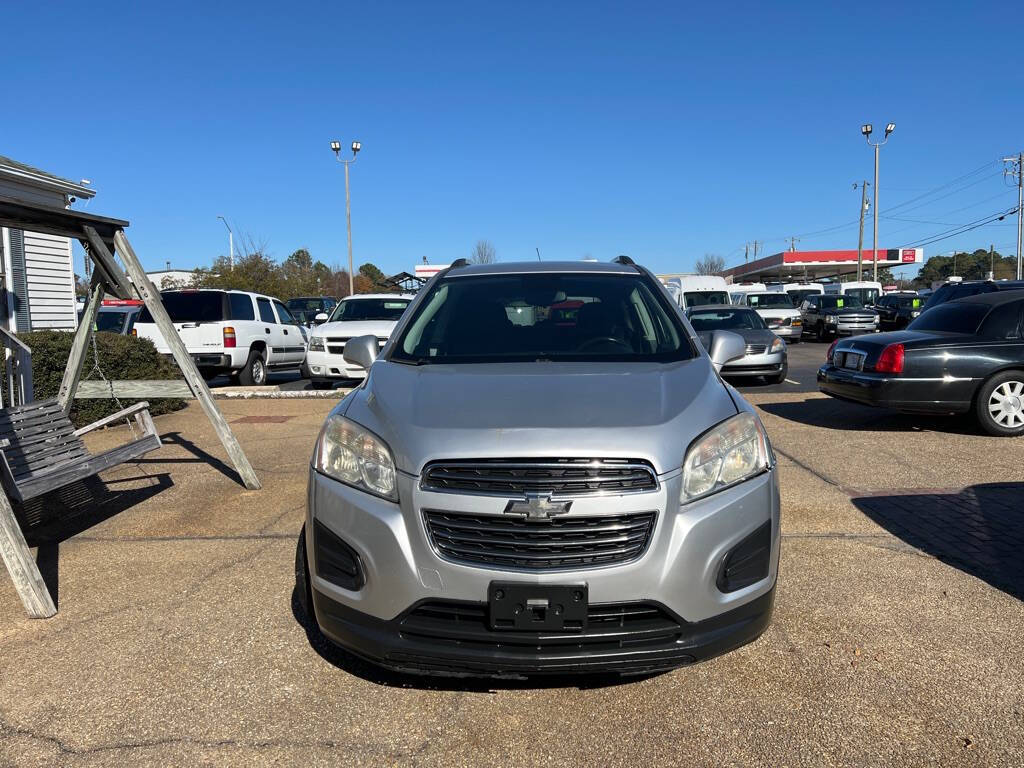 Silver 2016 Chevrolet Trax LT AWD LT 4dr Crossover 2