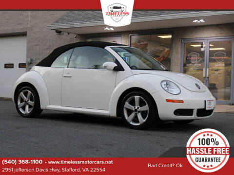 2007 Volkswagen New Beetle Convertible Triple White PZEV