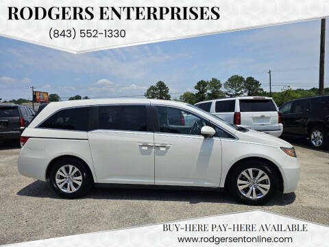 2014 Honda Odyssey for sale at Rodgers Enterprises in North Charleston SC