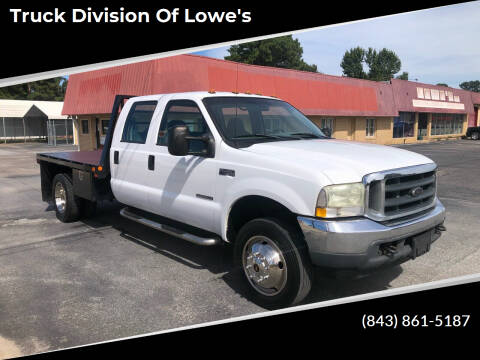 2002 Ford F-450 Super Duty for sale at Truck Division Of Lowe's in Darlington SC