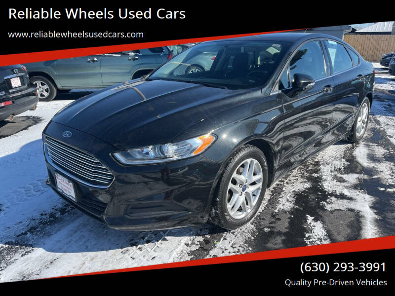 2014 Ford Fusion for sale at Reliable Wheels Used Cars in West Chicago IL