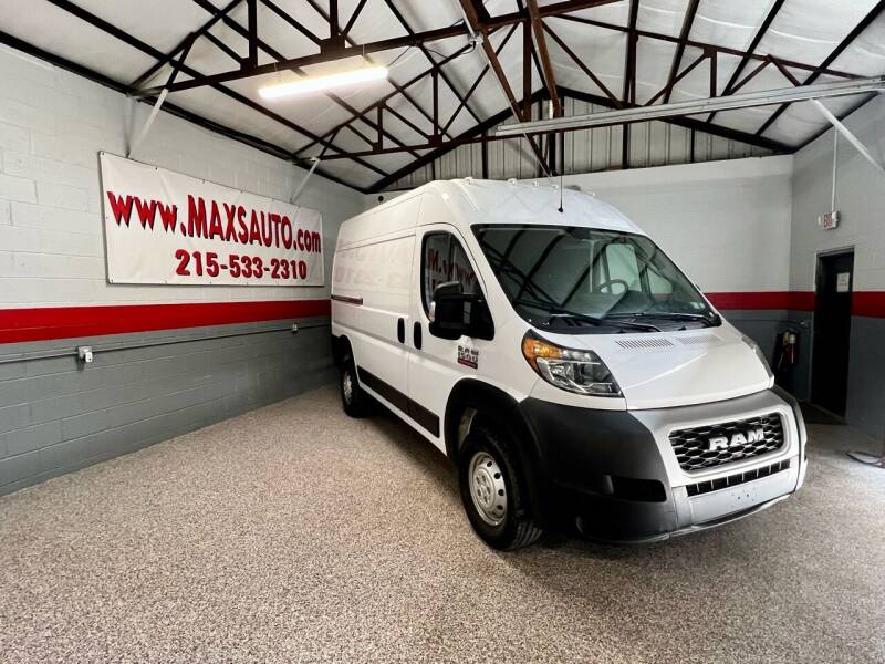2020 RAM ProMaster Cargo for sale at MAX'S AUTO SALES LLC - Reconstructed in Philadelphia PA
