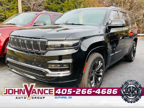 2024 Jeep Grand Wagoneer for sale at Vance Fleet Services in Guthrie OK