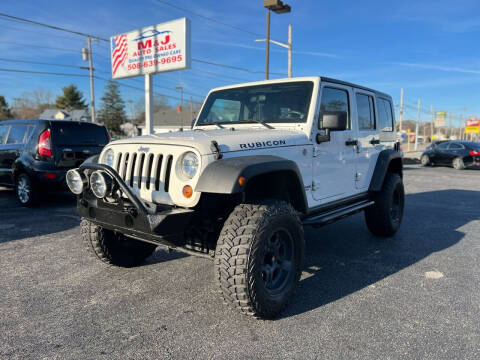 2010 Jeep Wrangler Unlimited for sale at M & J Auto Sales in Attleboro MA
