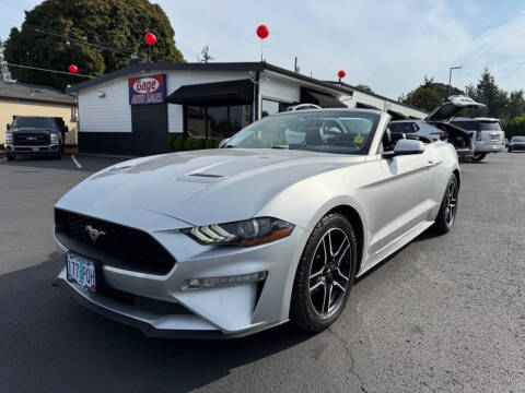 2018 Ford Mustang EcoBoost Premium