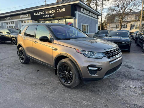 2017 Land Rover Discovery Sport for sale at CLASSIC MOTOR CARS in West Allis WI