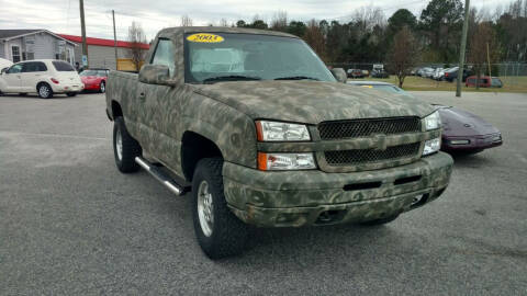 2003 Chevrolet Silverado 1500 for sale at Kelly & Kelly Supermarket of Cars in Fayetteville NC