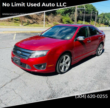 2011 Ford Fusion for sale at No Limit Used Auto LLC in Martinsburg WV