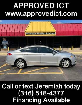 2016 Ford Fusion for sale at Approved ICT in Wichita KS