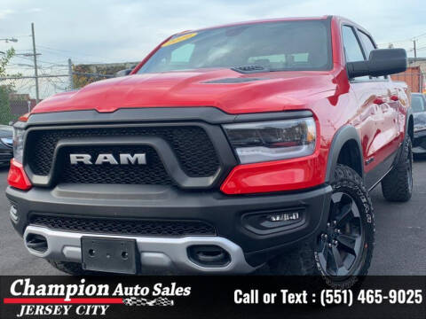 2019 RAM 1500 for sale at CHAMPION AUTO SALES OF JERSEY CITY in Jersey City NJ