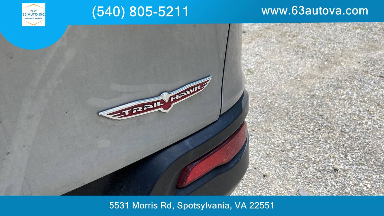 2015 Jeep Cherokee for sale at 63 Auto Inc in Spotsylvania, VA