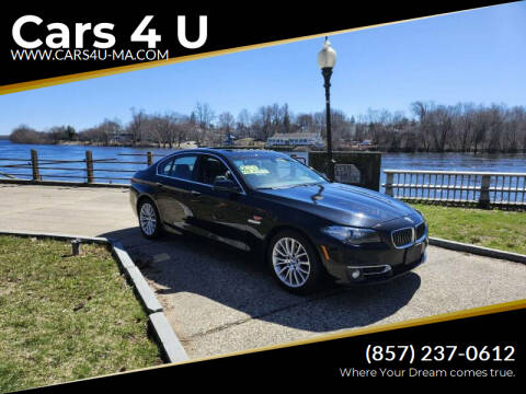 2014 BMW 5 Series for sale at Cars 4 U in Haverhill MA