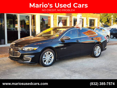 2016 Chevrolet Malibu for sale at Mario's Used Cars - South Houston Location in South Houston TX