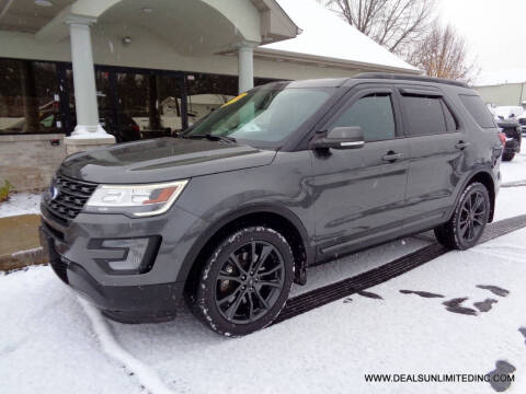 2017 Ford Explorer for sale at DEALS UNLIMITED INC in Portage MI