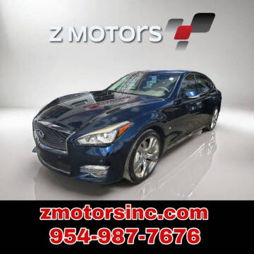 2016 Infiniti Q70L for sale at Z Motors in North Lauderdale FL