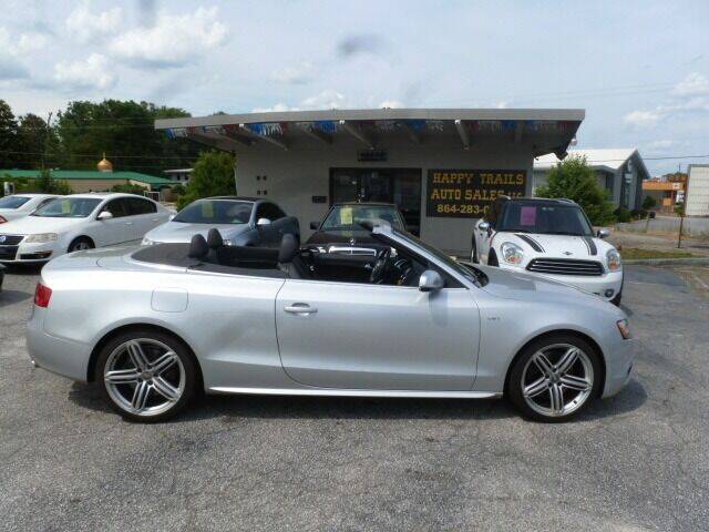 2010 Audi S5 for sale at HAPPY TRAILS AUTO SALES LLC in Taylors SC