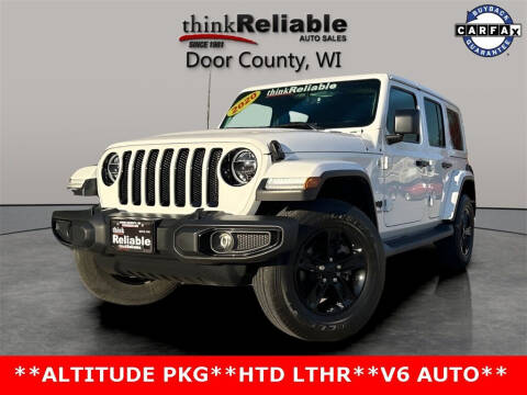 2020 Jeep Wrangler Unlimited for sale at RELIABLE AUTOMOBILE SALES, INC in Sturgeon Bay WI