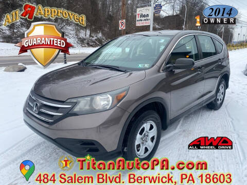 2014 Honda CR-V for sale at Titan Auto Sales in Berwick PA