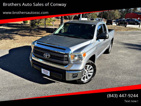 2014 Toyota Tundra for sale at Brothers Auto Sales of Conway in Conway SC