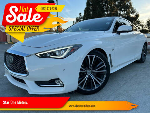 2017 Infiniti Q60 for sale at Star One Motors in Hayward CA