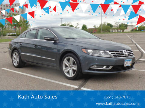 2013 Volkswagen CC for sale at Kath Auto Sales in Saint Paul MN
