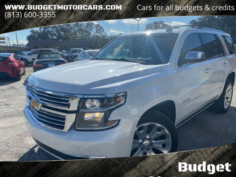 2016 Chevrolet Tahoe for sale at Budget Motorcars in Tampa FL