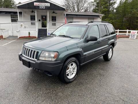 2004 Jeep Grand Cherokee for sale at CVC AUTO SALES in Durham NC