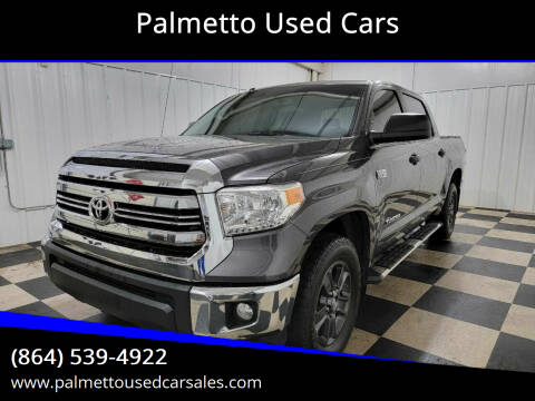 2016 Toyota Tundra for sale at Palmetto Used Cars in Piedmont SC