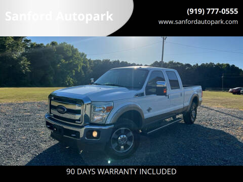 2011 Ford F-250 Super Duty for sale at Sanford Autopark in Sanford NC