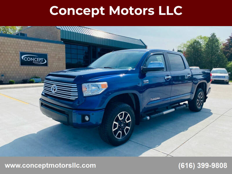 2015 Toyota Tundra for sale at Concept Motors LLC in Holland MI